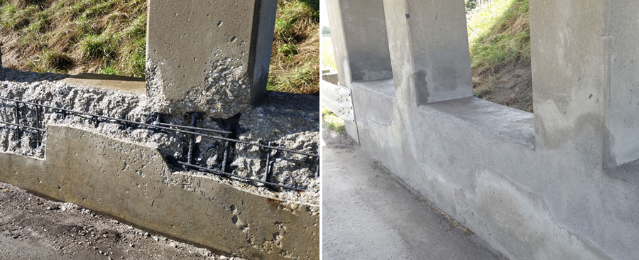 Structural concrete repairs